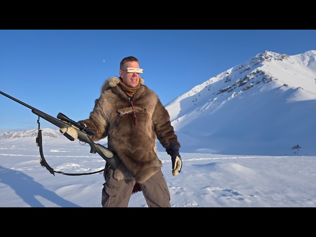 Camping am Polarkreis ohne Zelt (-26 Grad)