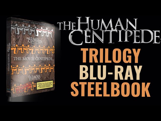 The Human Centipede: The Complete Sequence Limited Edition Blu-ray Steelbook
