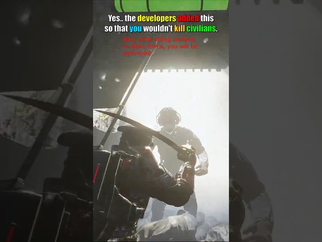 Yes.. They Added it So That You Wouldn't Kill Civilians - Helldivers 2