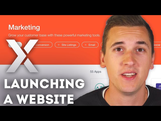 Editor X Tutorial: App Market & Launching your website!
