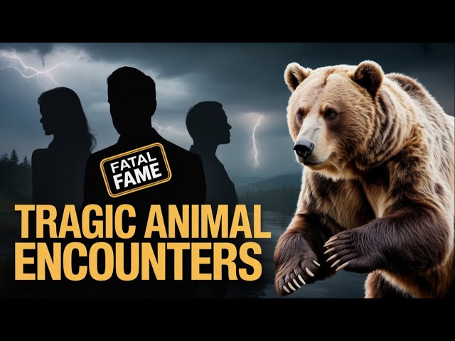 10 Shocking Celebrity Deaths Caused by ANIMAL ATTACKS - True Crime Nature's Dark Side