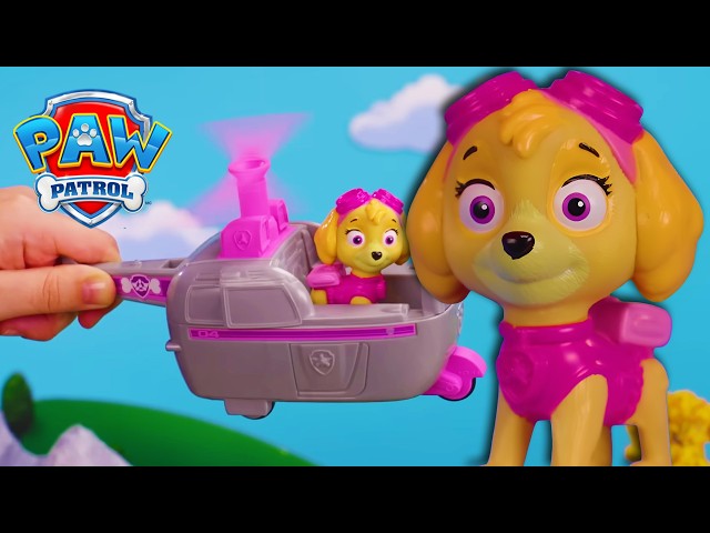 NEW! Skye's Syrupy Save | PAW Patrol | Toy Play for Kids