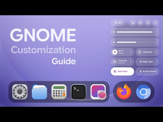 Making Gnome Look Better | GNOME Customization Guide
