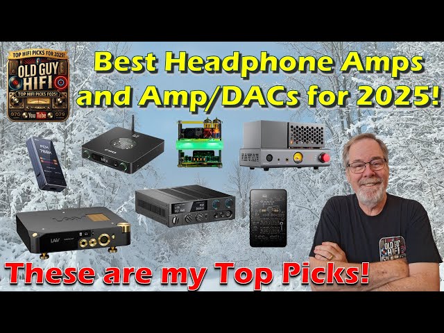 Best Headphone Amps and Amp/DACs for 2025! These are my Top Picks! Very good performance & quality.