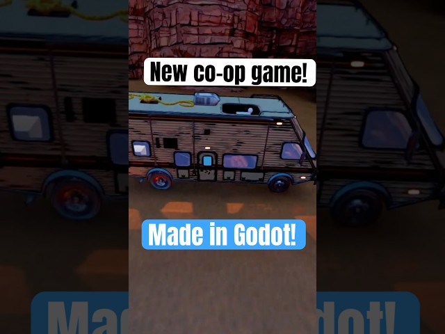 This New Co-op game is insane! #godot #indiegame #multiplayergame