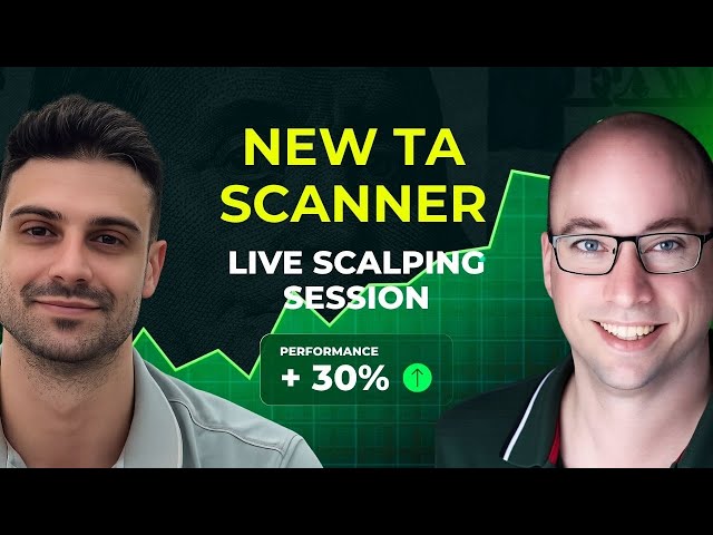 🟢 Live Trading with the NEW TA Scanner – Real Account Scalping