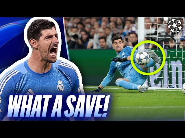 These Champions League Saves Are Incredible! | Round of 16 1st Leg