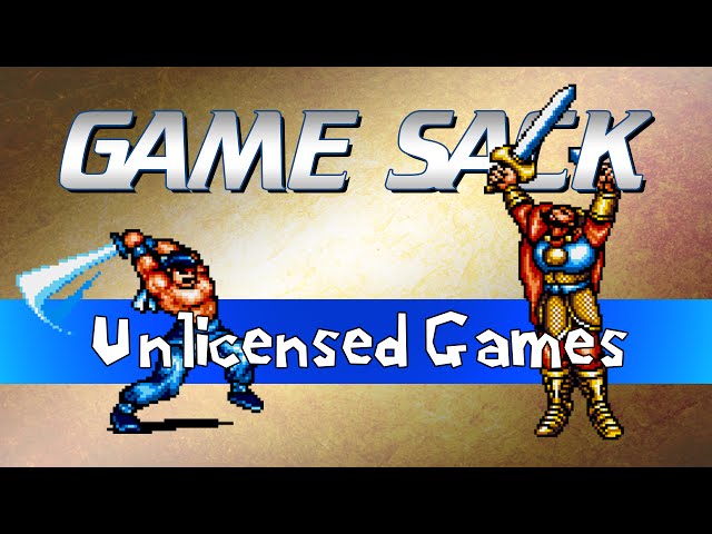 Unlicensed Games - Game Sack