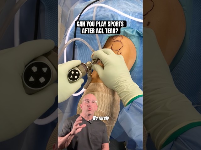 Are Sports Possible AFTER ACL Injury? 🏈 #shorts