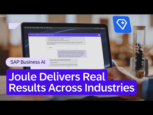 Joule Delivers Real Results Across Industries | SAP Business AI