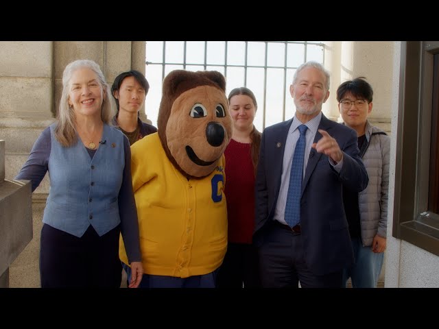 Happy Holidays from Chancellor Rich Lyons, Jen Lyons and friends