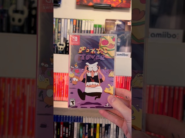 Pizza Tower Unboxing für Nintendo Switch🍕 #gaming #nintendo #switch2 #ps5 #pizzatower #indiegame