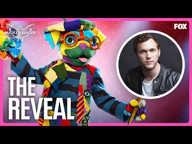 The Reveal: Phillip Phillips is Pugcasso | Season 14 | The Masked Singer