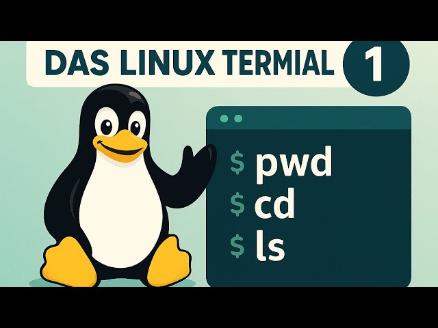 Linux Terminal Kurs Teil 1 - pwd, ls, cd