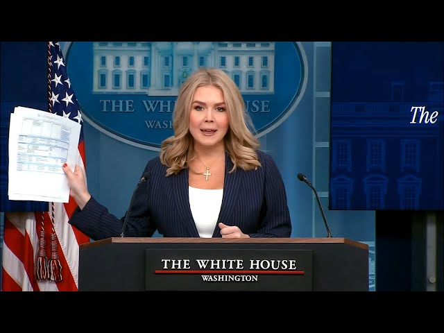 Watch Live: Karoline Leavitt TAKES ON the Press at White House Briefing | Feb.12, 2025.