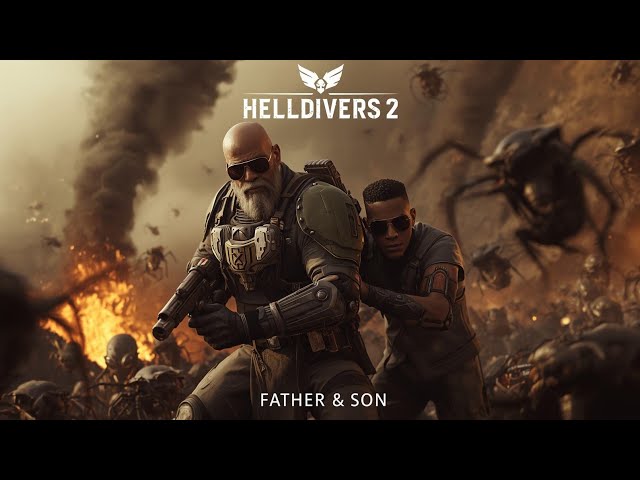 [32] Like Father, Like Son: Our Wildest HELLDIVERS 2 Terminid Hunt