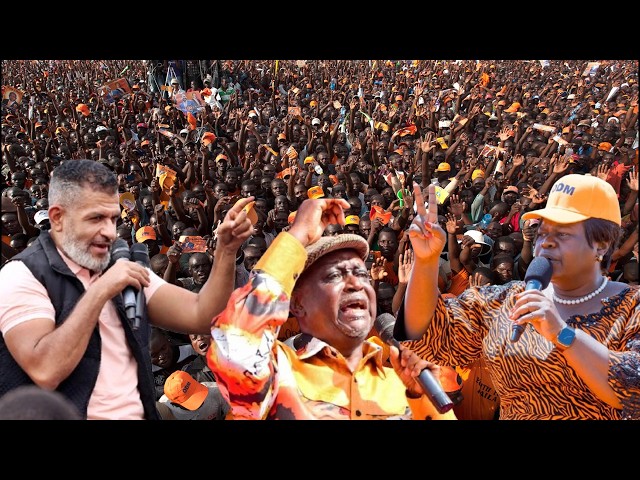 LIVE : ODM Linda Ground Rally, Muhoroni Town