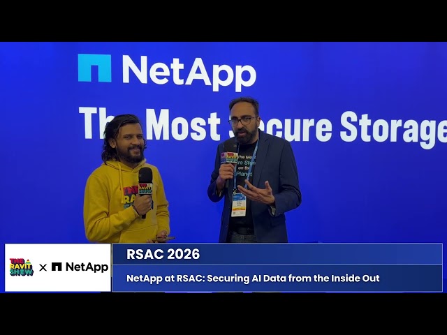 NetApp at RSAC: Securing AI Data from the Inside Out