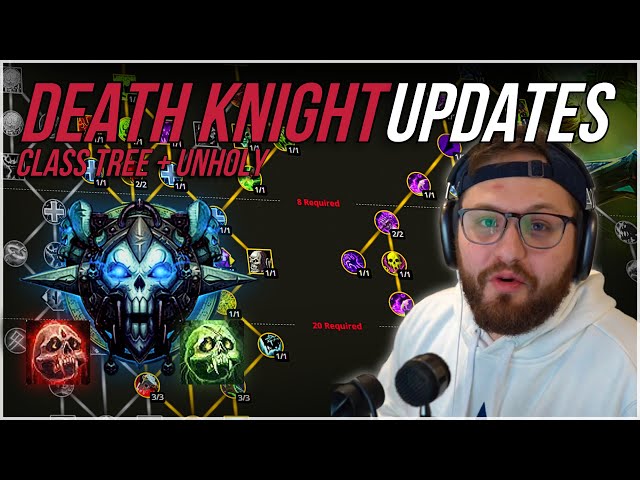 HUGE Unholy Death Knight Updates w Taeznak & Kyrasis