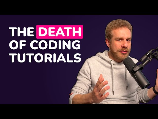 Why nobody's creating coding tutorials anymore
