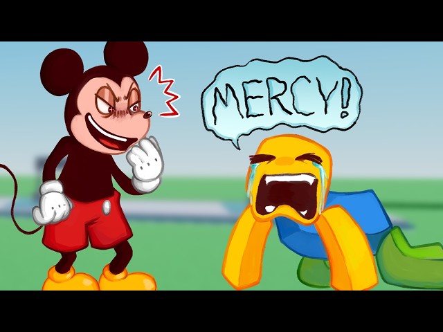 MICKEY ROASTS PLAYERS on ROBLOX VOICE CHAT