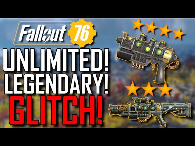 FALLOUT 76 | UNLIMITED LEGENDARY GLITCH! | GET UNLIMITED LEGENDARY LOOT! | AFTER PATCH GLITCH!