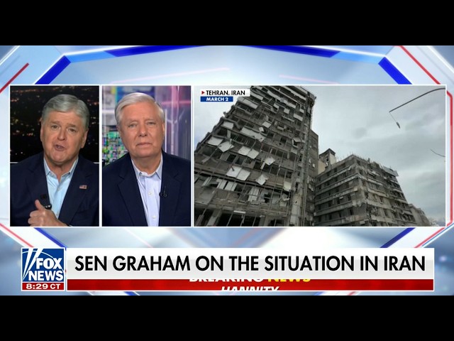Graham Joins Sean Hannity to Provide an Update on Iran & Calls on U.S. Allies to Step Up