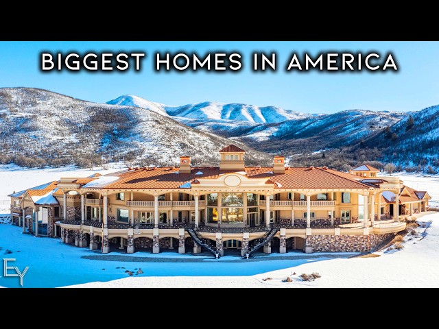 Touring ONE OF THE BIGGEST HOMES in AMERICA