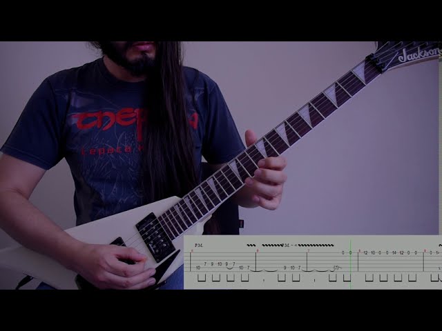 Iron Maiden - The wicker man guitar solo How to play note by note