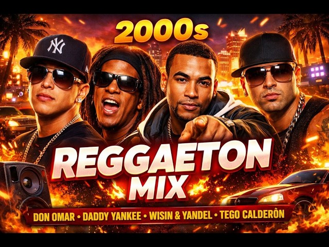 2000s Reggaeton Mix 🔥 Don Omar, Daddy Yankee, Wisin & Yandel, Tego Calderón | Old School Reggaeton