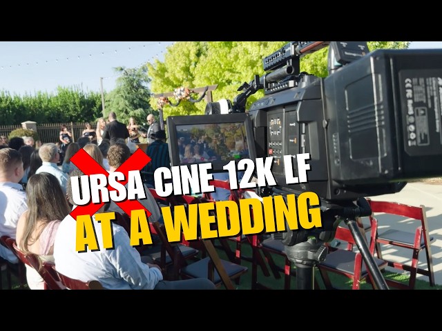 Filming a Wedding with the URSA Cine 12K LF?!?
