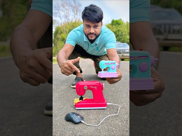 Arekta Small Electric Sewing Machines Vs Big Stitching Silai Machine😍