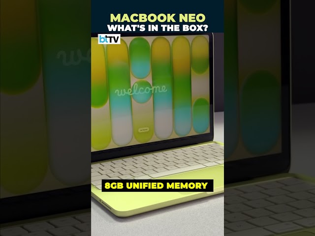 MacBook Neo Unboxing