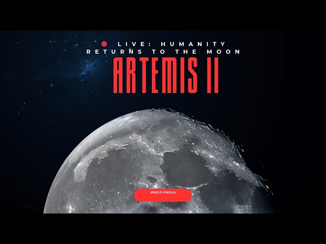 🔴 Live Now | 9 Apr - NASA Artemis II Live Coverage: First Crewed Moon Mission in 50 Years