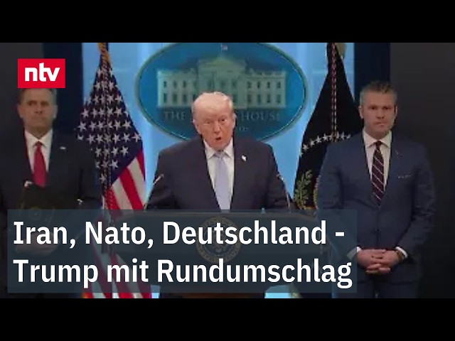 "Bye bye!" - Trump lässt die Muskeln spielen - Kriegsverbrechen angedroht?| ntv