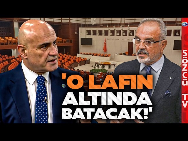 A heated argument erupted in Parliament over the phrase "May your Ankara be damned!" Turhan Çömez...