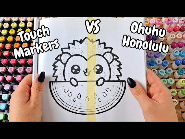 Touch VS Ohuhu Markers | Which is better?🤔