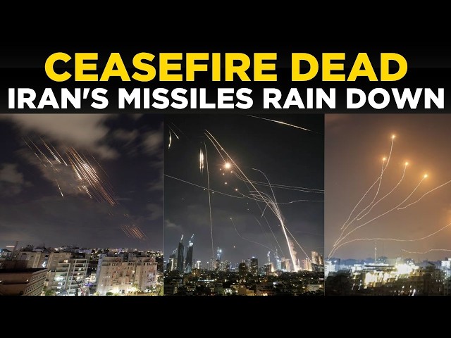 US IRAN WAR Live: Iran Strikes Israel With Hypersonic Missiles – Ceasefire Collapse Triggers Hell