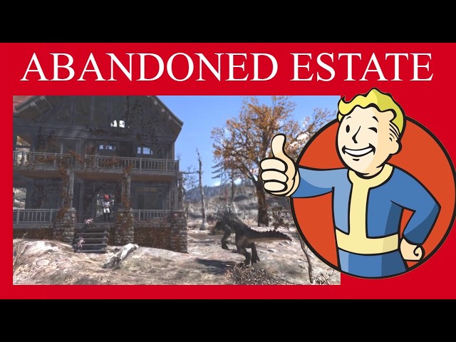 Abandoned Estate Tour & Review Fallout 76 Guide walkthrough bundle or stand alone prefab