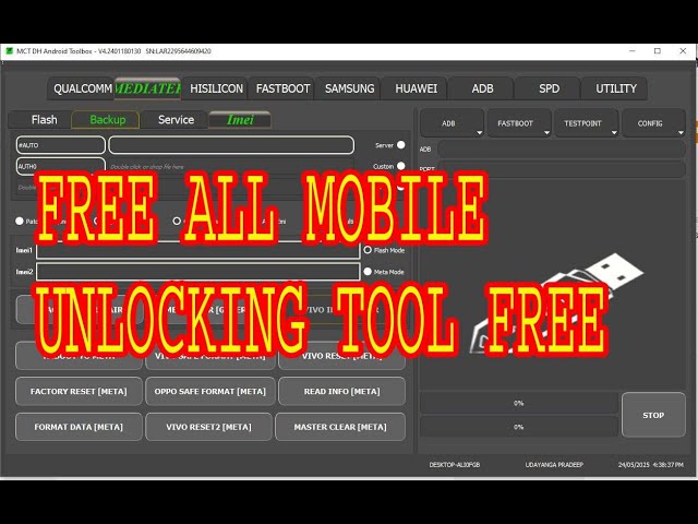 FREE ALL MOBILE UNLOCKING TOOL FREE | MCT Dongle V4.2 Free With Activate Lifetime Free