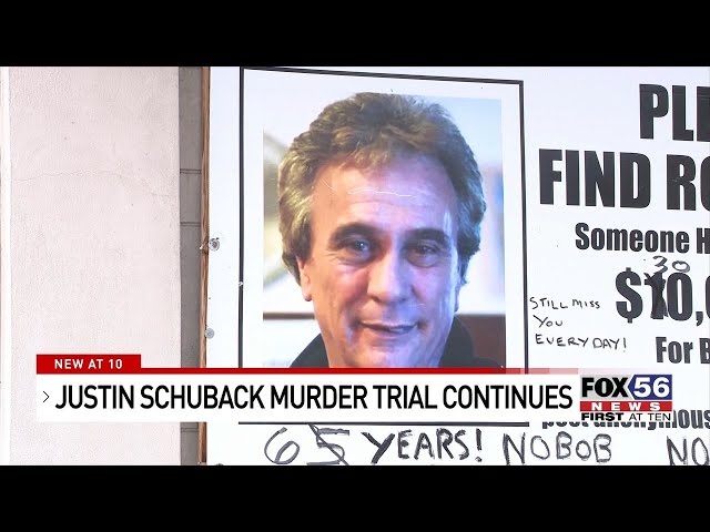Victim's son testifies, reveals details in Justin Schuback's murder trial