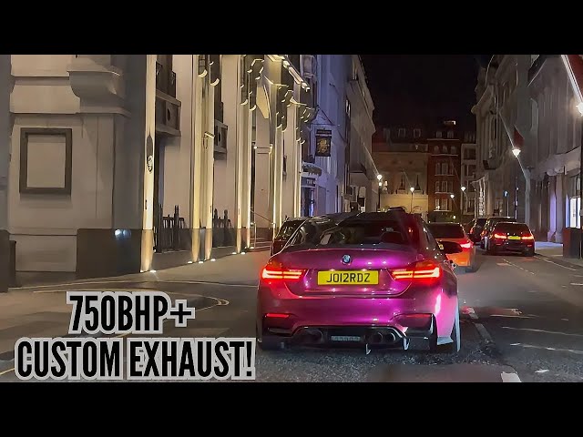 *STAGE 3* BMW M4 750BHP x BMW F80 M3 CRAZY Drive! *Loud Accelerations & SLIDES & CRACKLES*!