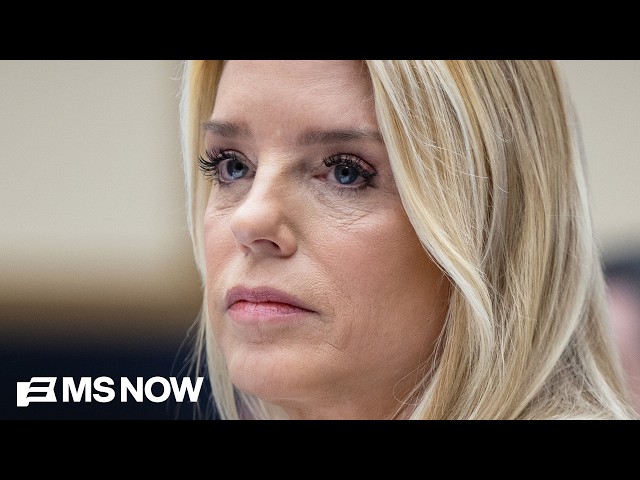 ‘Total B.S.’: Oversight Dem. slams Trump DOJ attempt to dodge Bondi’s Epstein investigation subpoena