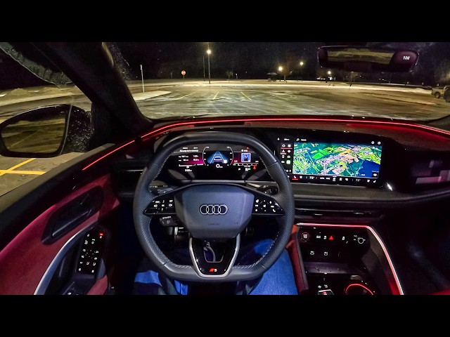 2025 Audi SQ5 - POV Night Drive (Binaural Audio)