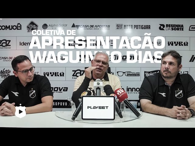 Press conference to present Waguinho Dias - 03/27/2026