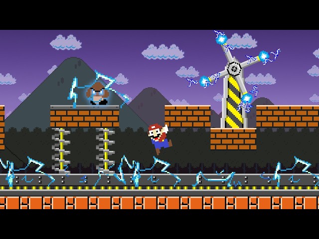Super Mario Bros. but the Floor is ELECTRIFIED! ⚡