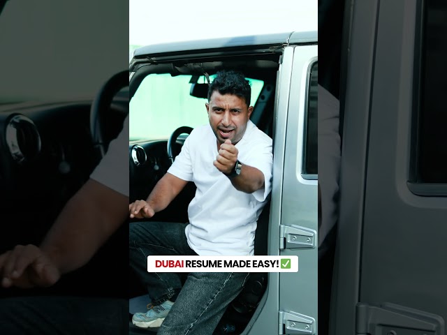 Dubai Resume Formula – Must-Know Tip for Job Seekers!