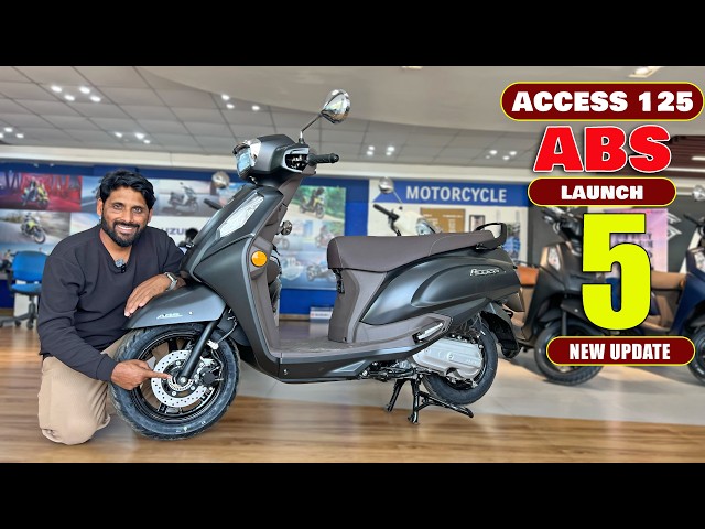 New Suzuki Access 125 ABS 2026 Model Launch With 5 Update Full Review