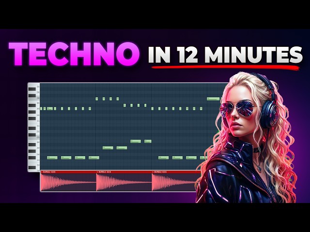 Give me 12 minutes, and you'll be a pro at making techno
