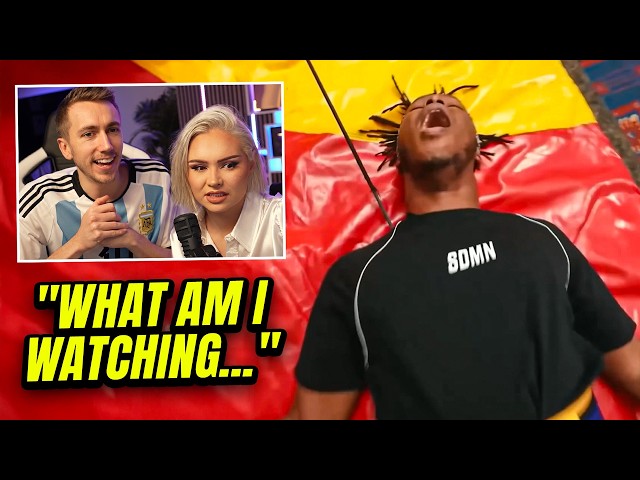 MY WIFE REACTS TO SIDEMEN VIDEOS!